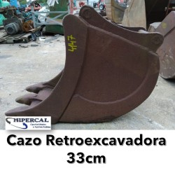 CAZO RETROEXCAVADORA 33cm