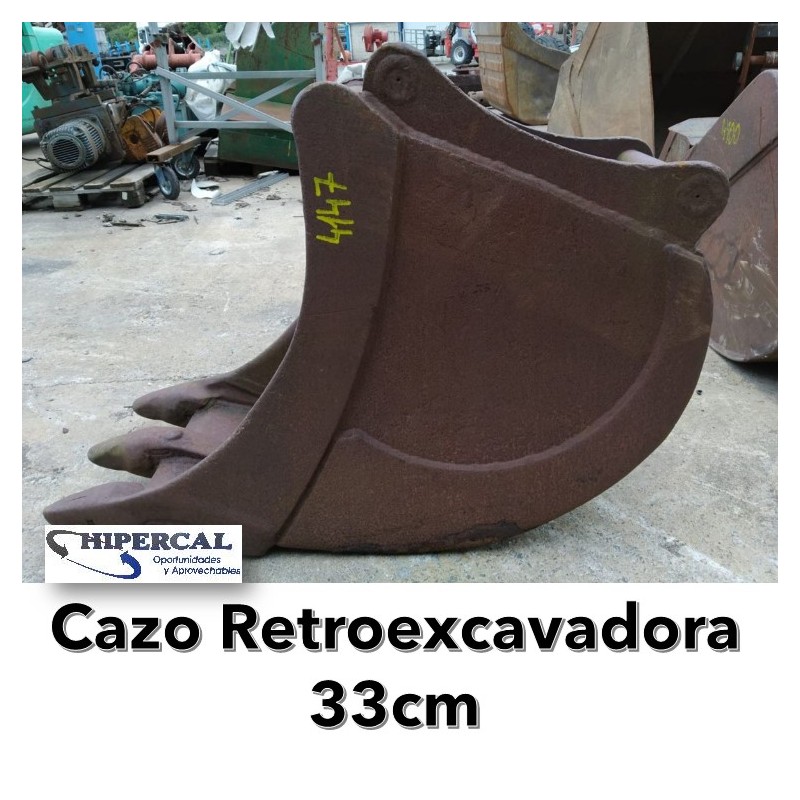 CAZO RETROEXCAVADORA 33cm