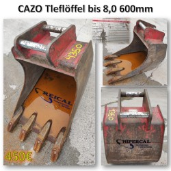 CAZO Tleflöffel bis 8,0 600mm