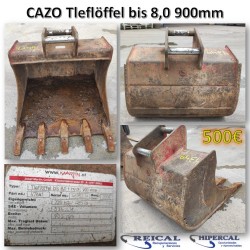 CAZO Tleflöffel bis 8,0 900mm