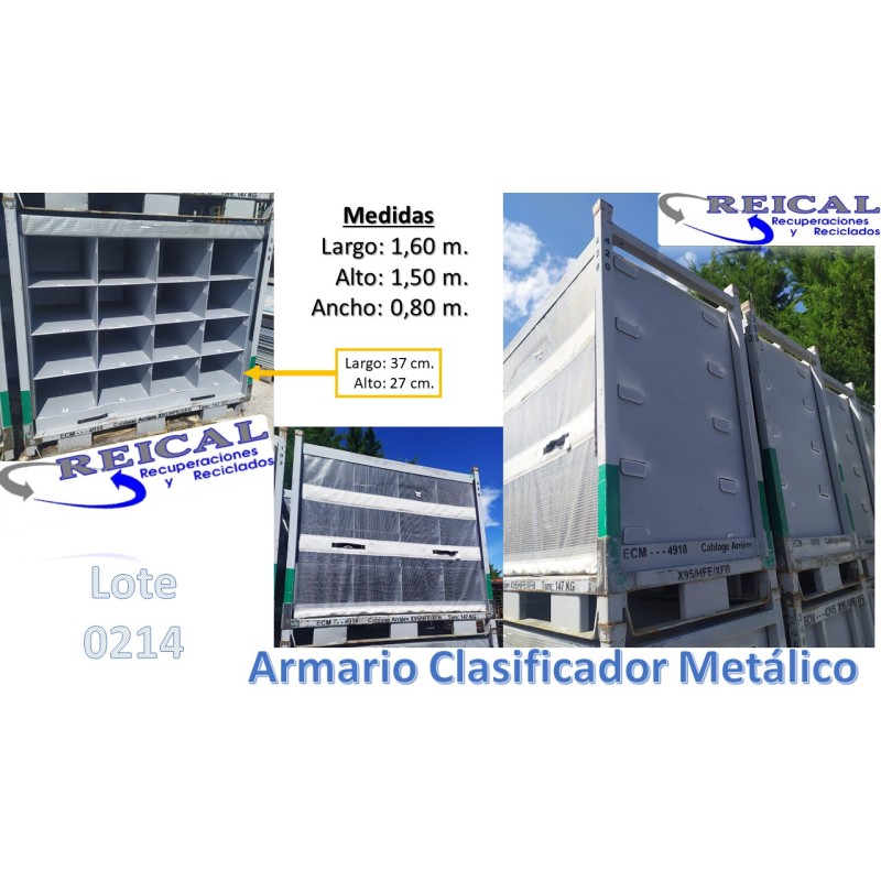 CLASIFICADOR METALICO ARMARIOS