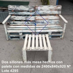 CONJUNTO DOS SILLONES MAS...