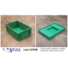 Cajas Plegables y Apilables de medidas:(Verdes) 60cm x 40cm x 22cm