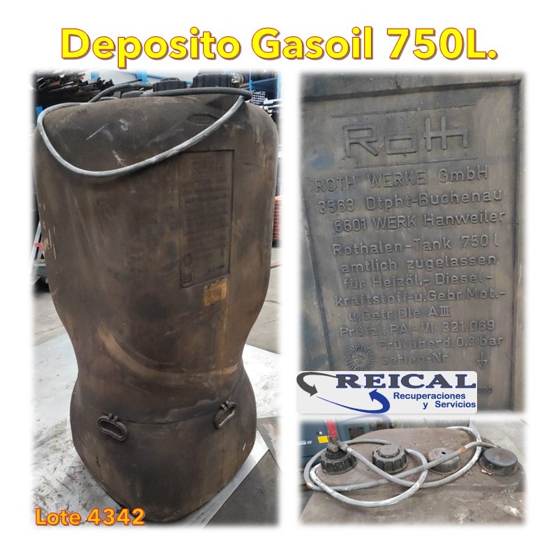 DEPOSITO GAIOL 750L