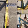 PINZA  PORTA PALET DE OBRA ja de 870 mm pala de 980 x 970 mmx 1230 mm  alto