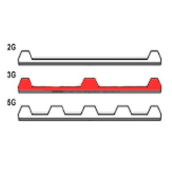 REMATE FRONTAL HIANSA 3G 30mm ROJO 2X+2 DENTRO