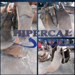 TRES PALAS  METALICAS PARA  PULPO CON MEDIDAS DE 900X440 MM