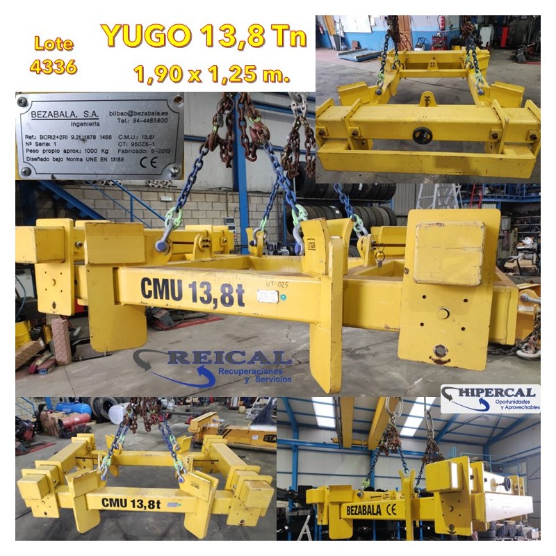 YUGO 13,8 Tn 1,25m X 1,25m BEZABALA