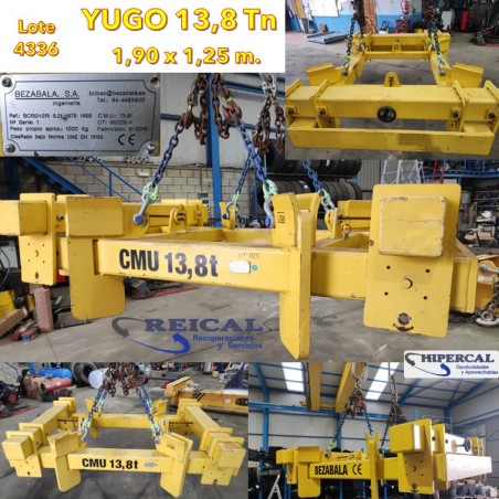 YUGO 13,8 Tn 1,25m X 1,25m BEZABALA