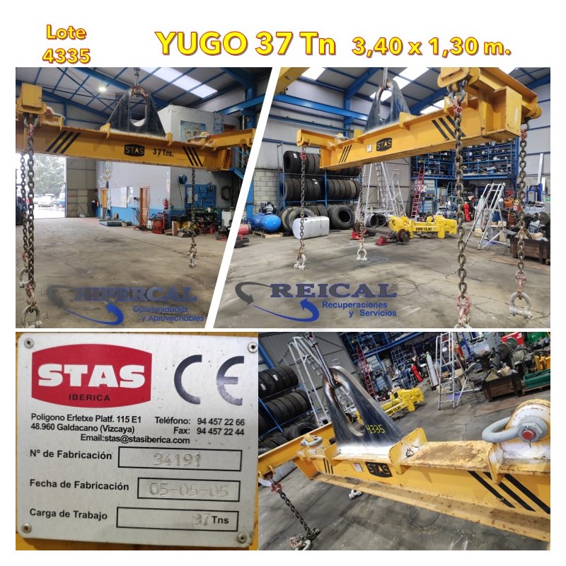 YUGO 37 Tn 3,40x1,30m. STAS