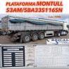 PLATAFORMA MONTULL S3AM/SBA33S116SN