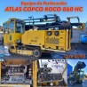 PERFORADORA ATLAS COPCO ROCO 860 HC