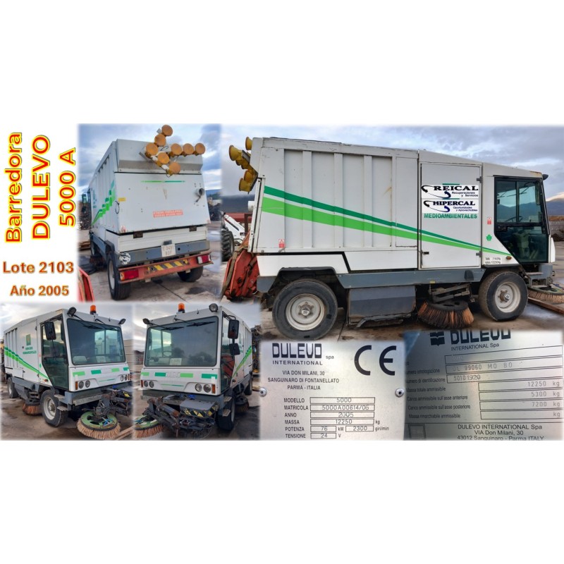 BARREDORA DULEVO 5000 A