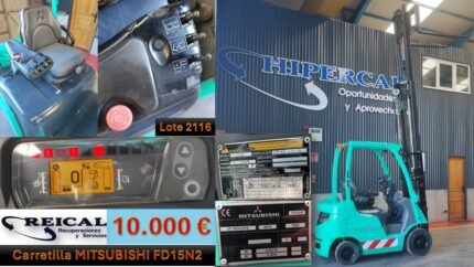 CARRETILLA ELEVADORA MITSUBISHI FD15N2
