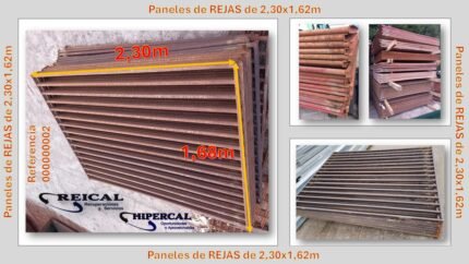 paneles rejas 2,30 x 1,68 m