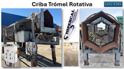tolva de alimentaciÓn + criba tromel